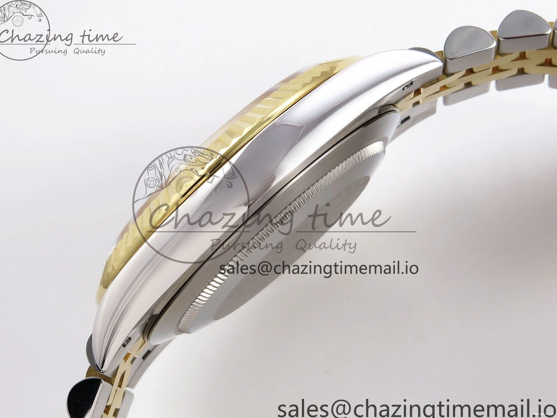 0513 DateJust 41 SS YG ARF 1:1 Best Edition 904L Steel Gray Green Roman Dial on Jubilee Bracelet SH Casual 1245